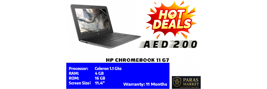 HP Chromebook 11 G7