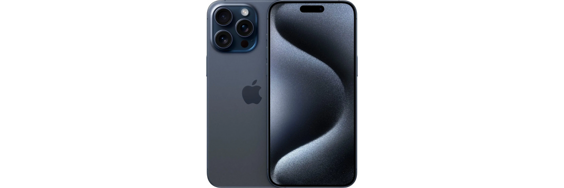 Apple iPhone 15 Pro Dual Sim 256GB - Blue Titanium